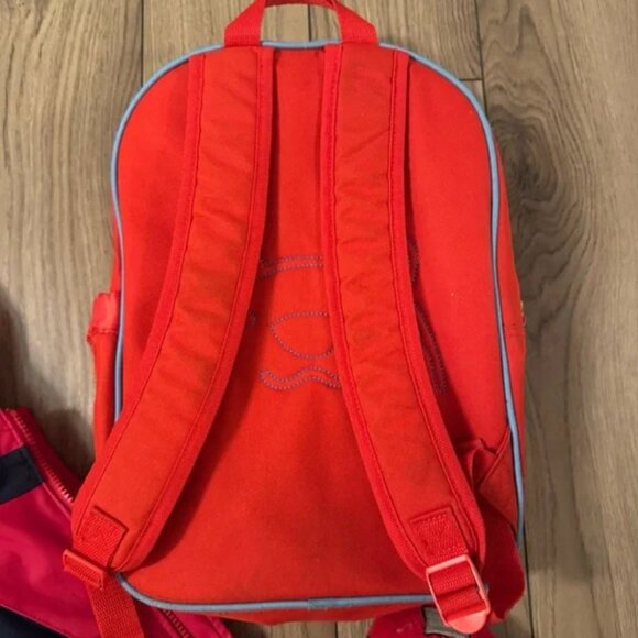 Firefighters bundle! rain jacket, backpack, slippers size 5T -7T, PJ size 5-6T - Picture 13 of 16